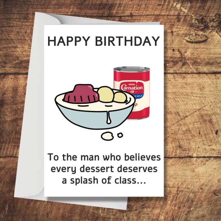 Carnation Birthday Card