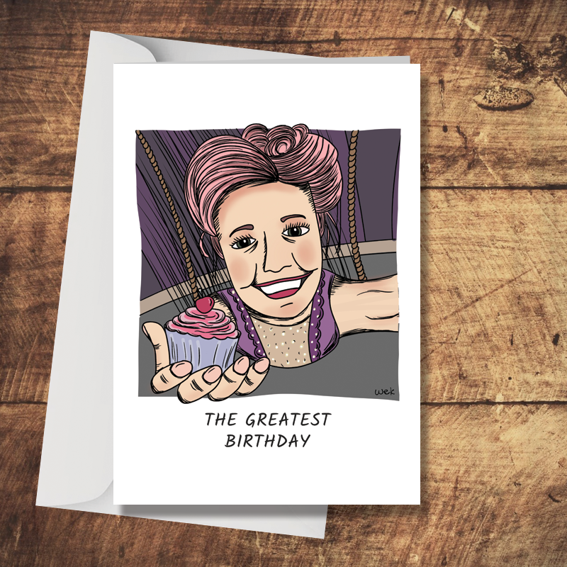 Anne Wheeler The Greatest Showman Card